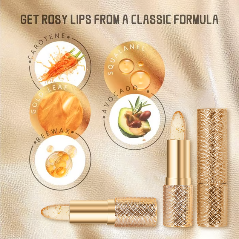 ⏰ Last Day Promotion!🎁- ✨LOVILDS Transferproof Color-Changing Lipstick💄CrystalClear Color Alchemy 💋 Auto-Tints on Contact!