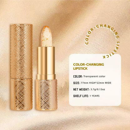 ⏰ Last Day Promotion!🎁- ✨LOVILDS Transferproof Color-Changing Lipstick💄CrystalClear Color Alchemy 💋 Auto-Tints on Contact!