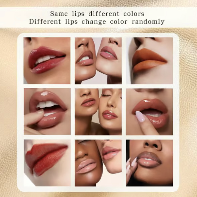 ⏰ Last Day Promotion!🎁- ✨LOVILDS Transferproof Color-Changing Lipstick💄CrystalClear Color Alchemy 💋 Auto-Tints on Contact!