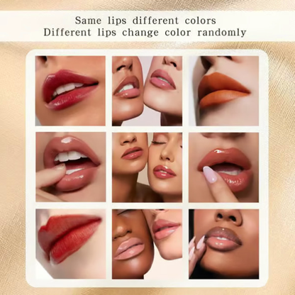 ⏰ Last Day Promotion!🎁- ✨LOVILDS Transferproof Color-Changing Lipstick💄CrystalClear Color Alchemy 💋 Auto-Tints on Contact!