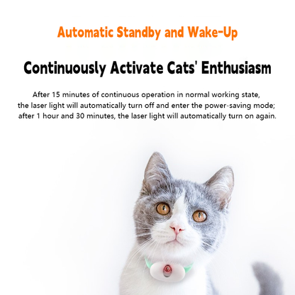 Smart Laser Cat Collar - The High-Tech Playmate That Makes Every Cat Love Exercise