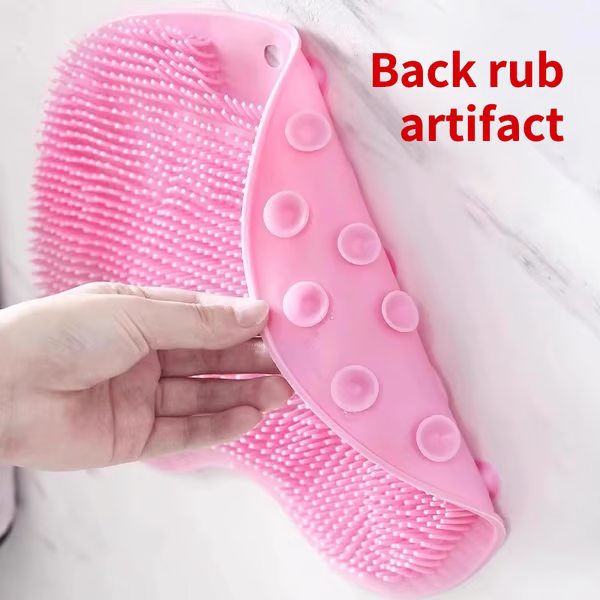 🏆Flash Sale⚡ 50K+ SOLD! Almost Gone-💥Silicone Shower Foot Scrubber Mat，Best gifts💥