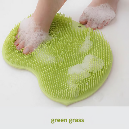 🏆Flash Sale⚡ 50K+ SOLD! Almost Gone-💥Silicone Shower Foot Scrubber Mat，Best gifts💥