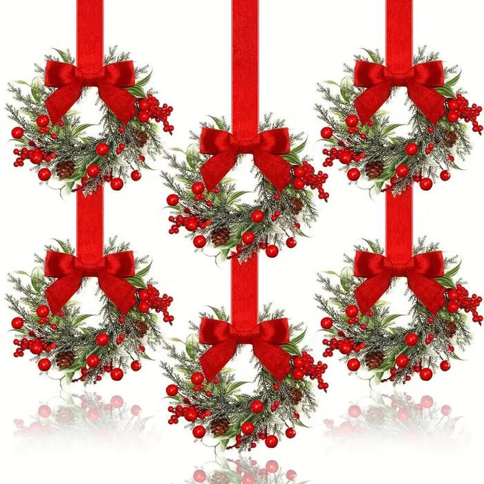 🔥2025 New Release! 50% OFF—🐦🎅Christmas Wreaths with Bows✨(Same as in the video)