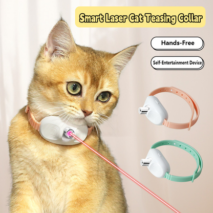 Smart Laser Cat Collar - The High-Tech Playmate That Makes Every Cat Love Exercise