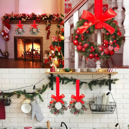 🔥2025 New Release! 50% OFF—🐦🎅Christmas Wreaths with Bows✨(Same as in the video)