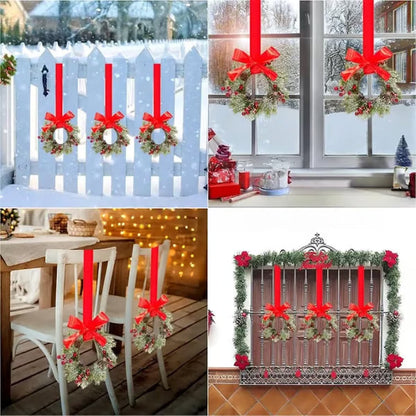 🔥2025 New Release! 50% OFF—🐦🎅Christmas Wreaths with Bows✨(Same as in the video)