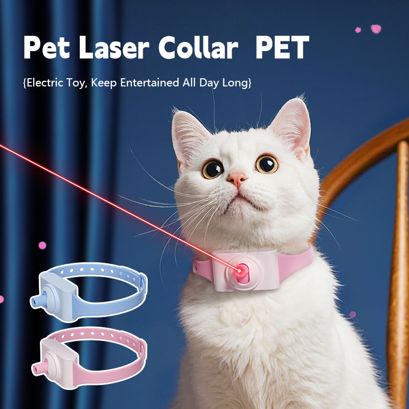Smart Laser Cat Collar - The High-Tech Playmate That Makes Every Cat Love Exercise