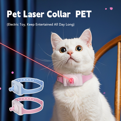 Smart Laser Cat Collar - The High-Tech Playmate That Makes Every Cat Love Exercise