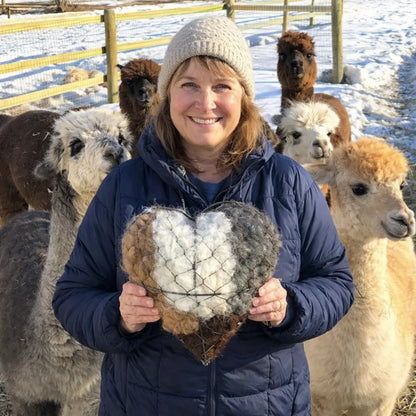 Save Up to 70% Today🕊️ Handmade Alpaca Fiber Bird Nesting Heart🐦 (Same as in the video)
