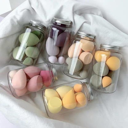 7 PCS Makeup Sponges Beauty Egg Makeup  Tool