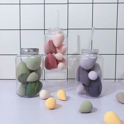 7 PCS Makeup Sponges Beauty Egg Makeup  Tool
