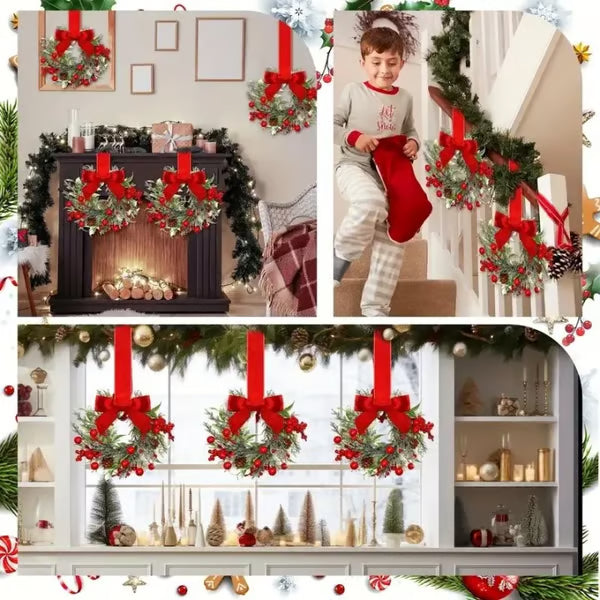 🔥2025 New Release! 50% OFF—🐦🎅Christmas Wreaths with Bows✨(Same as in the video)