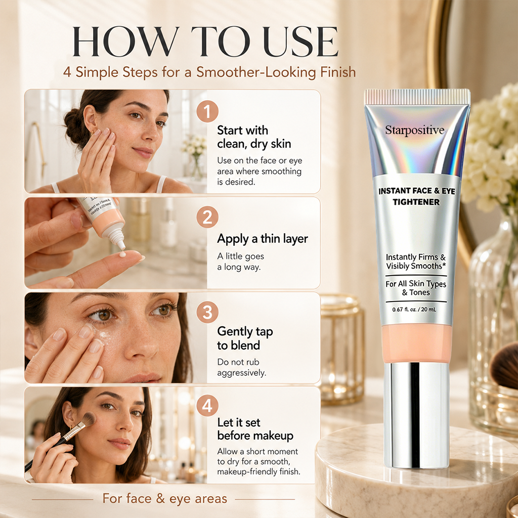 Starpositive™ Instant Eye Tightener – Smoother-Looking Bags & Fine Lines in Minutes
