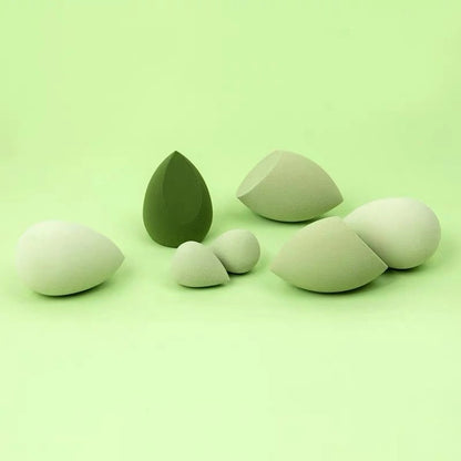 7 PCS Makeup Sponges Beauty Egg Makeup  Tool