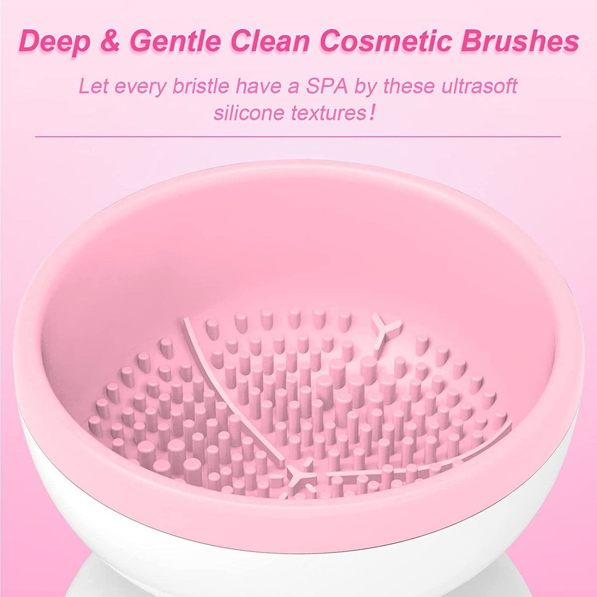 Makeup brush Automatic brush cleaner Rechargeable makeup tool