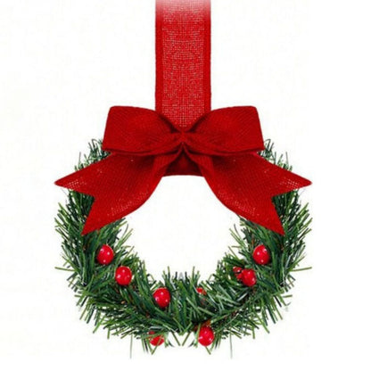 🔥2025 New Release! 50% OFF—🐦🎅Christmas Wreaths with Bows✨(Same as in the video)