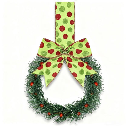 🔥2025 New Release! 50% OFF—🐦🎅Christmas Wreaths with Bows✨(Same as in the video)