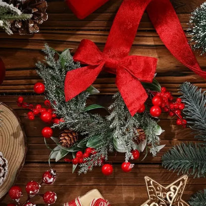 🔥2025 New Release! 50% OFF—🐦🎅Christmas Wreaths with Bows✨(Same as in the video)