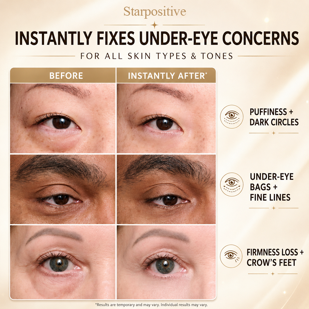 Starpositive™ Instant Eye Tightener – Smoother-Looking Bags & Fine Lines in Minutes