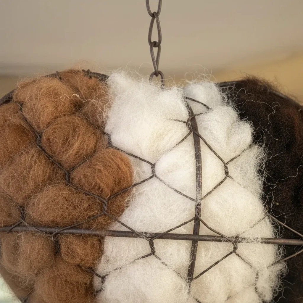 Save Up to 70% Today🕊️ Handmade Alpaca Fiber Bird Nesting Heart🐦 (Same as in the video)