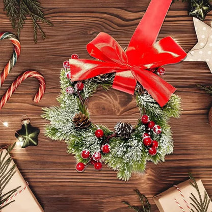 🔥2025 New Release! 50% OFF—🐦🎅Christmas Wreaths with Bows✨(Same as in the video)