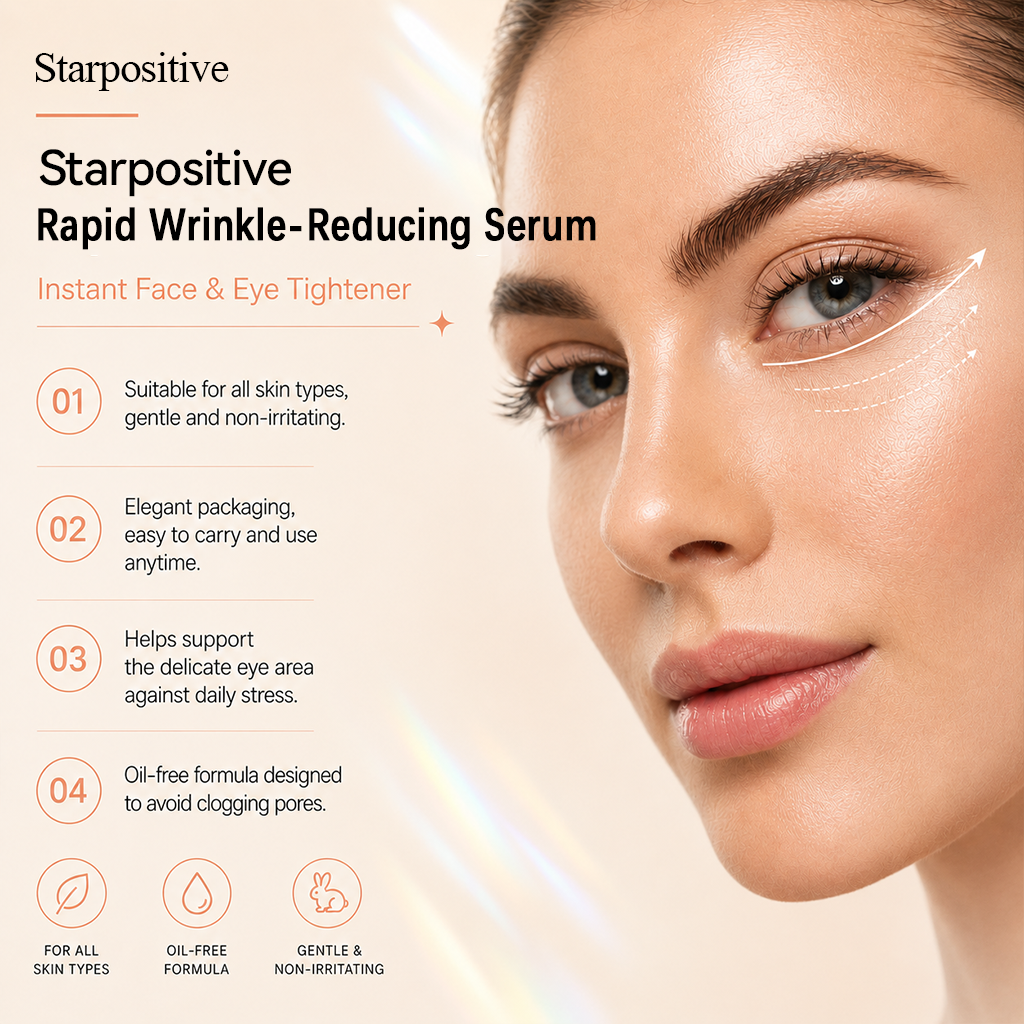 Starpositive™ Instant Eye Tightener – Smoother-Looking Bags & Fine Lines in Minutes
