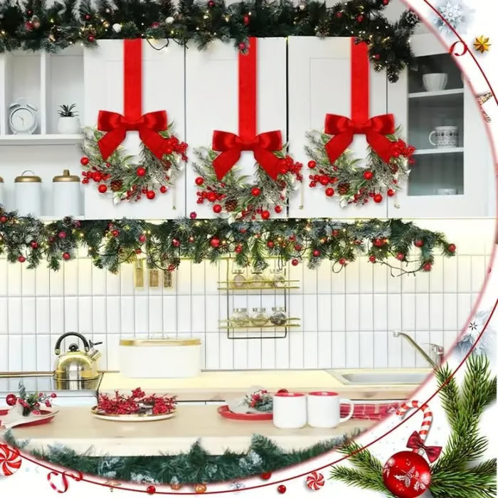 🔥2025 New Release! 50% OFF—🐦🎅Christmas Wreaths with Bows✨(Same as in the video)